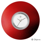 Deja vu watch, jewelry discs, aluminium, red-orange, A 14-5