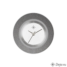 Deja vu watch, jewelry discs, aluminium, black-grey-silver, A 1-16