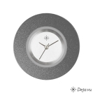 Deja vu watch, jewelry discs, aluminium, black-grey-silver, A 2-16