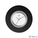 Deja vu watch, jewelry discs, aluminium, black-grey-silver, A 2-7