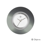 Deja vu Uhr, Schmuckscheiben, Aluminium, braun-gold, A 52-15  Deja vu Uhr, Schmuckscheiben, Aluminium, braun-gold, A 52-15