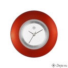 Deja vu watch, jewelry discs, aluminium, red-orange, A 52-22