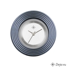 Deja vu Uhr, Schmuckscheiben, Aluminium, blau-t�rkis, A 65-17