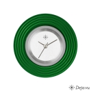 Deja vu watch, jewelry discs, aluminium, green-yellow, A 65-4