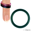 finger rings, size 1 (17mm), Ar 1-4