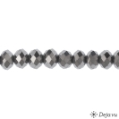 Deja vu Necklace, fabrik bracelets, black-grey-silver, B 108-1, silver