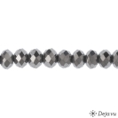 Deja vu Collier, Armb�nder, schwarz-grau-silber, B 108-1, silber