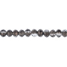 Deja vu Collier, Armb�nder, schwarz-grau-silber, B 130-1