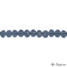 Deja vu Necklace, fabrik bracelets, black-grey-silver, B 136-1, anthracite