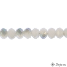 Deja vu Necklace, fabrik bracelets, black-grey-silver, B 152-2, pearl white