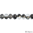Deja vu Necklace, fabrik bracelets, black-grey-silver, B 16-1, anthracite