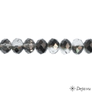 Deja vu Collier, Armb�nder, schwarz-grau-silber, B 16-1, anthrazit