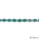 Deja vu Necklace, fabrik bracelets, green-yellow, B 198-2, emerald