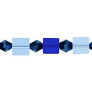 Deja vu Necklace, bracelets, blue-turquoise, B 300-1, navy blue
