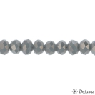 Deja vu Necklace, fabrik bracelets, black-grey-silver, B 308-1, grey-matt