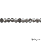 Deja vu Necklace, bracelets, black-grey-silver, B 420-2, silver