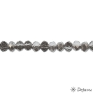 Deja vu Collier, Armb�nder, schwarz-grau-silber, B 420-2, silber