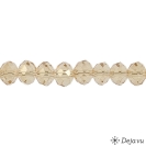 Deja vu Collier, Armb�nder, gr�n-gelb, B 444-1, ocker hell