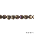 Deja vu Collier, Armb�nder, schwarz-grau-silber, B 44-2, silbergrau