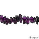Deja vu Necklace, bracelets, purple-pink, B 476, aubergine