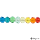 Deja vu Necklace, bracelets, red-orange, B 482-3