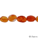 Deja vu Collier, Armb�nder, rot-orange, B 494, dunkelorange