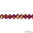 Deja vu Necklace, fabrik bracelets, brown-gold, B 504-1, fire red
