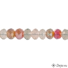 Deja vu Necklace, bracelets, brown-gold, B 522-2, blood orange