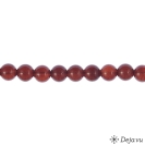 Deja vu Necklace, fabrik bracelets, red-orange, B 526, medium red