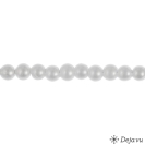 Deja vu Necklace, fabrik bracelets, black-grey-silver, B 60, white