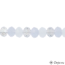 Deja vu Collier, Armb�nder, schwarz-grau-silber, B 600-2, hellgrau