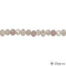 Deja vu Collier, Armb�nder, lila-rosa, B 618-3, ros�silber
