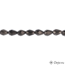 Deja vu Necklace, fabrik bracelets, black-grey-silver, B 668-2, black