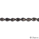 Deja vu Collier, Armb�nder, schwarz-grau-silber, B 668-2, schwarz