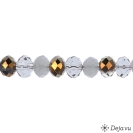 Deja vu Collier, Armb�nder, schwarz-grau-silber, B 704-2, rauch