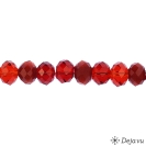 Deja vu Necklace, bracelets, red-orange, B 742, red