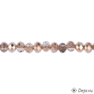 Deja vu Necklace, bracelets, brown-gold, B 76-1