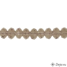 Deja vu Necklace, fabrik bracelets, brown-gold, B 98-1, mud