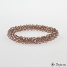 Deja vu Necklace, fabrik bracelets, brown-gold, Bb 390-2, nougat