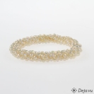 Deja vu Collier, Armb�nder, gr�n-gelb, Bb 90-2, gelbgr�n pastell