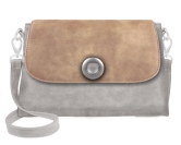 Deja vu Tasche, Tasche Greta, 400er Serie, Vintage steingrau, BGA 444p c443p