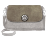 Deja vu Tasche, Tasche Greta, 400er Serie, Vintage steingrau, BGA 444p c445p