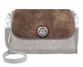 Deja vu Tasche, Tasche Greta, 400er Serie, Vintage steingrau, BGA 444p c448p