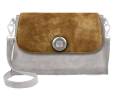 Deja vu Tasche, Tasche Greta, 400er Serie, Vintage steingrau, BGA 444p c449p