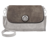 Deja vu Tasche, Tasche Greta, 400er Serie, Vintage steingrau, BGA 444p c454p