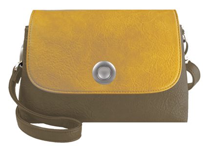 Deja vu bag, bag Greta, 500 series, taupe, BGA 502p c 520p