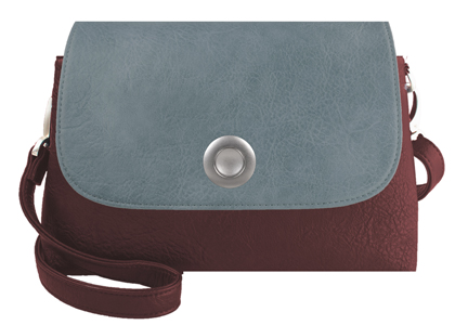 Deja vu bag, bag Greta, 500 series, aubergine, BGA 510p c 515p