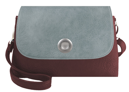 Deja vu bag, bag Greta, 500 series, aubergine, BGA 510p c 516p