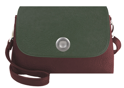 Deja vu bag, bag Greta, 500 series, aubergine, BGA 510p c 517p