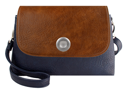 Deja vu bag, bag Greta, 500 series, dark blue, BGA 514p c508p